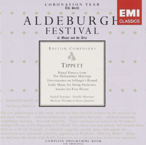 Tippett: Ritual Dances etc