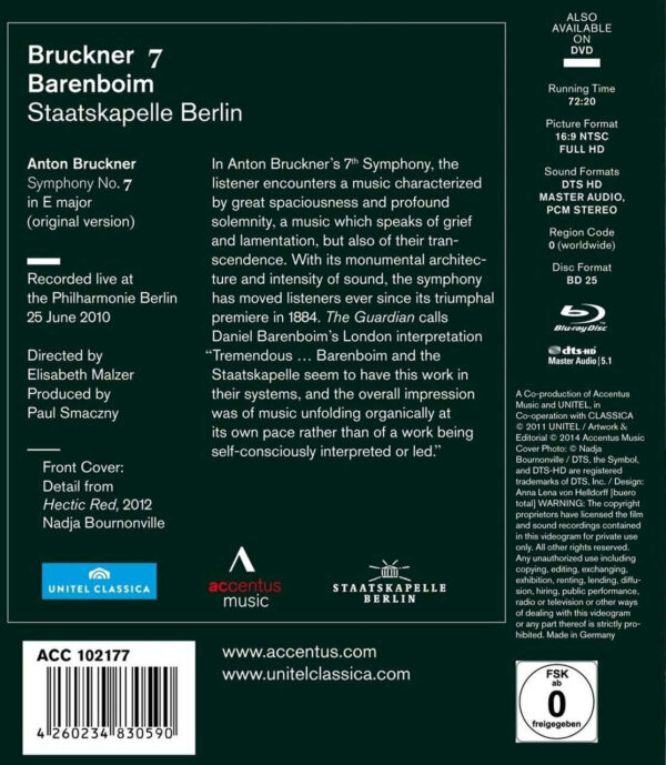 Blu-ray - Bruckner: Symphony No. 7 - Imagem 2