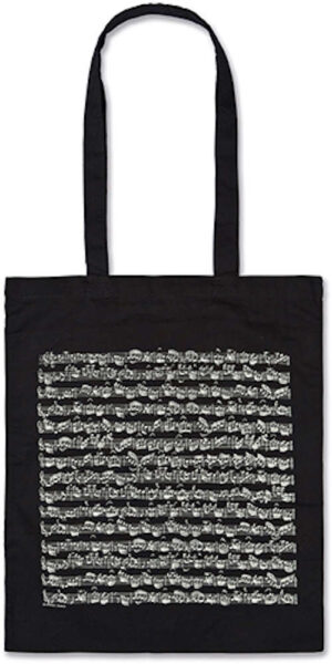 Bolsa partitura cor  preta