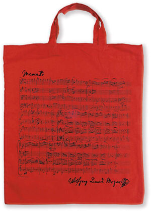 Bolsa Mozart cor vermelha