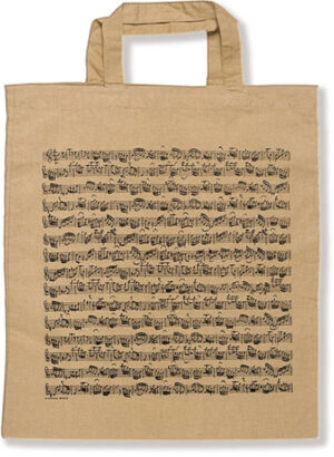 Bolsa partitura cor bege