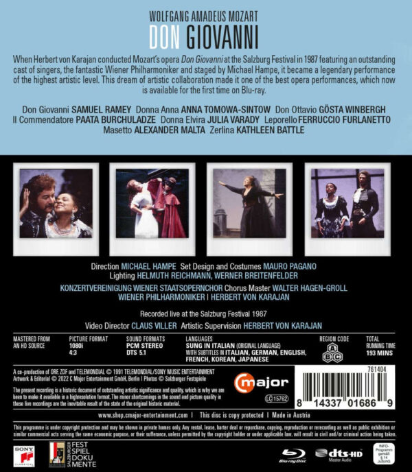 Blu-ray - Mozart: Don Giovanni - Imagem 2