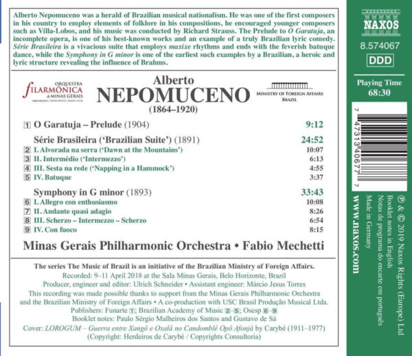 Alberto Nepomuceno: Symphony In G - Imagem 2