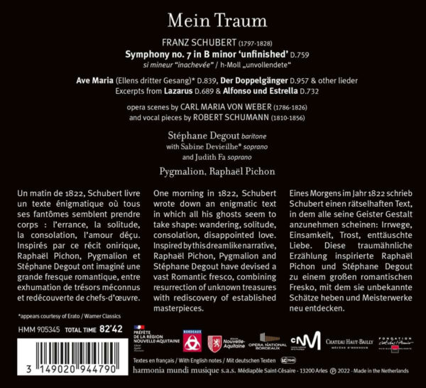 Mein Traum - Schubert, Weber, Schumann - Imagem 2