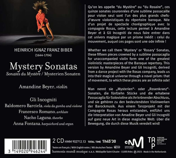 Biber: Mystery (Rosary) Sonatas - Imagem 2