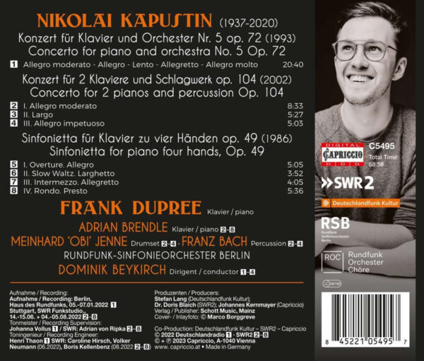 Nikolai Kapustin: Piano Concerto No. 5 - Imagem 2