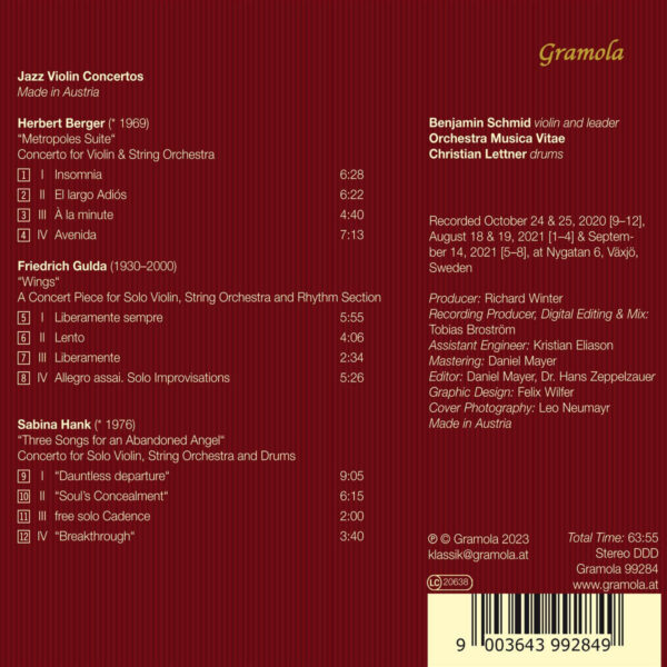 Jazz Violin Concertos - Imagem 2
