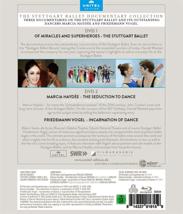 Blu-ray - The Stuttgart Ballet Documentary Collect - Imagem 2