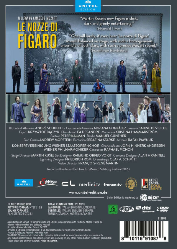 Mozart: Le nozze di Figaro - Imagem 2