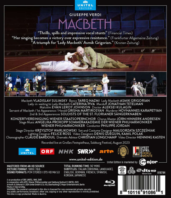 Blu-ray - Verdi: Macbeth - Imagem 2