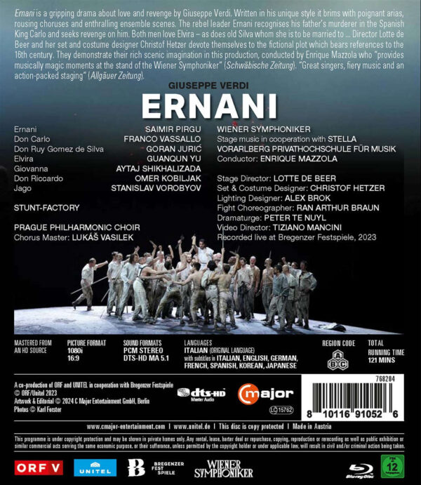Blu-ray - Giuseppe Verdi: Ernani - Imagem 2