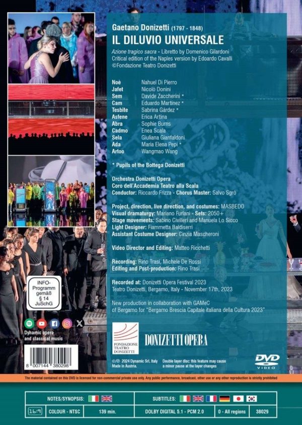 Gaetano Donizetti: Il Diluvio Universale - Imagem 2
